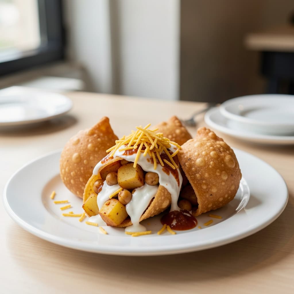 Raj Kachori Chaat