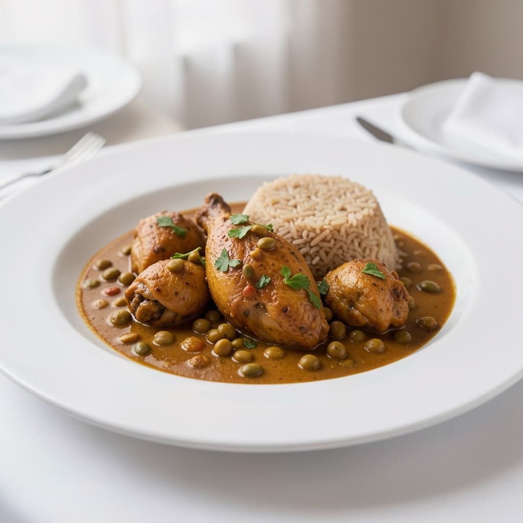 Chicken Dhansak