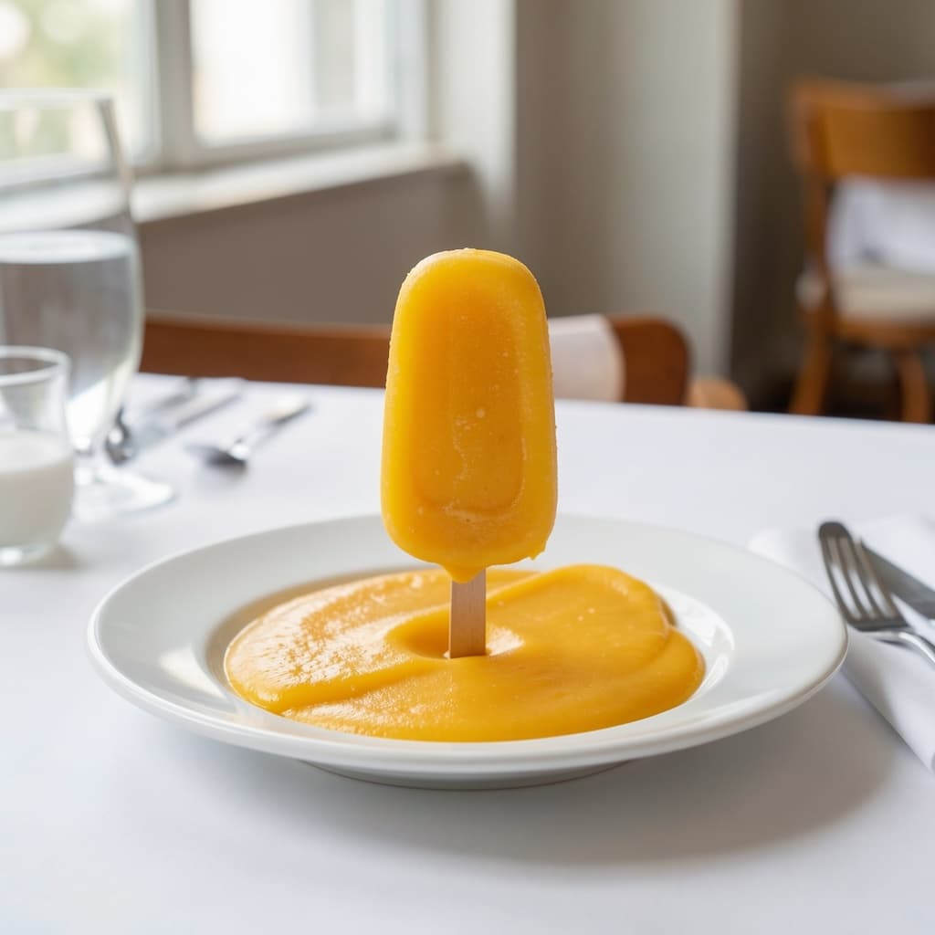 Mango Ice Cream Stick