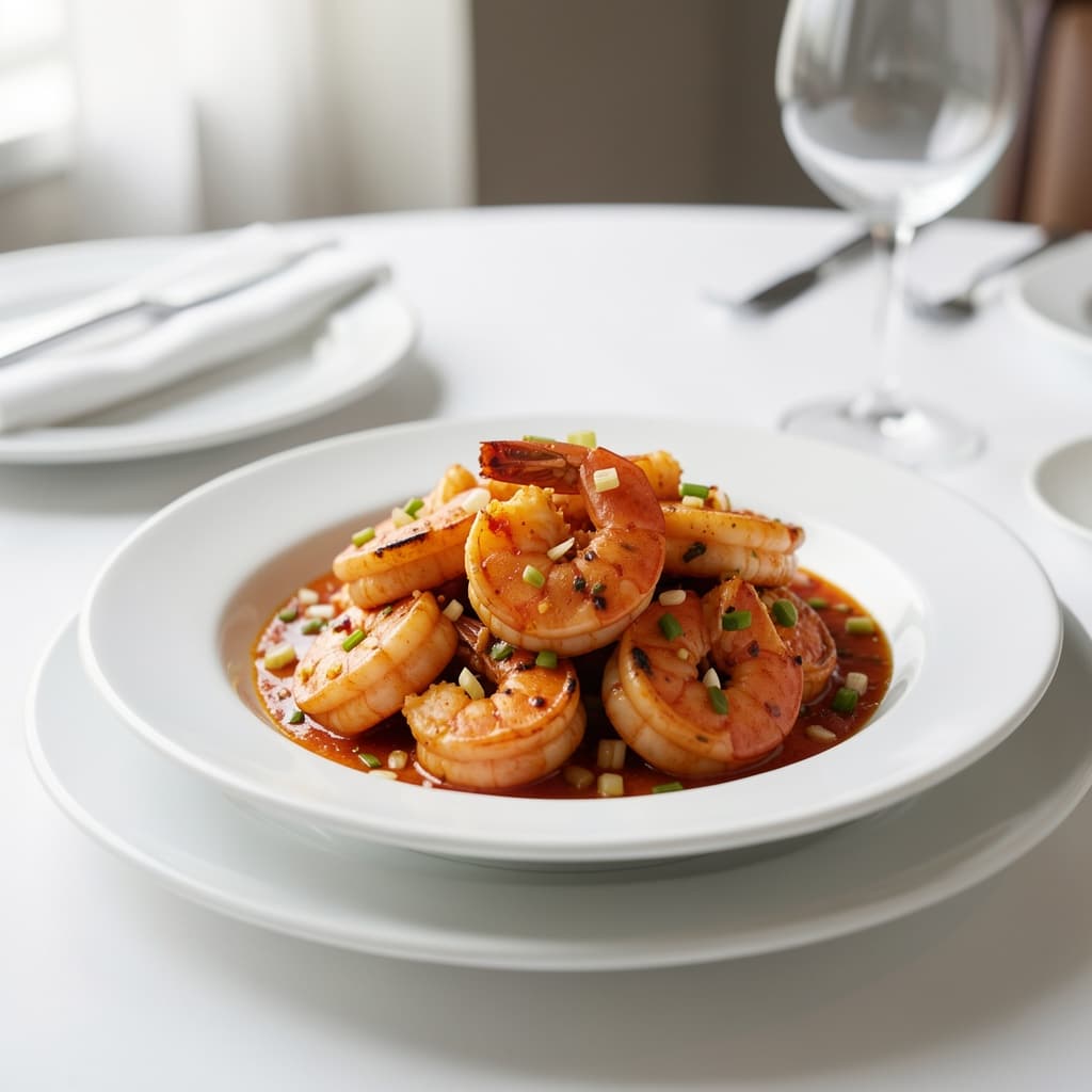 Hot Garlic Shrimp