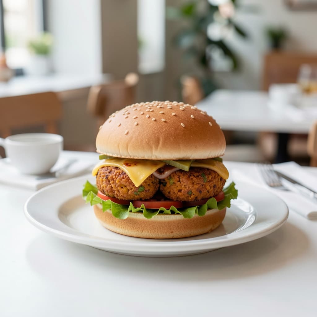 Aloo Tikki Burger